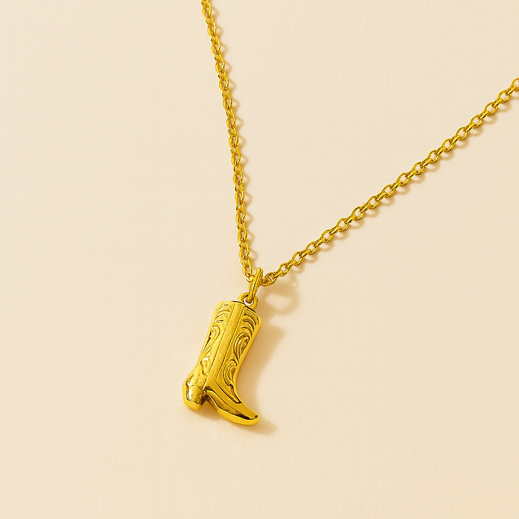 Jessie Cowgirl Boot Pendant