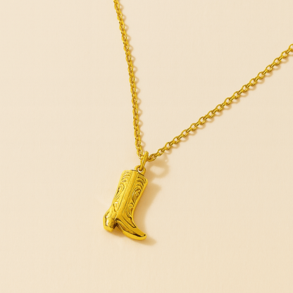 Jessie Cowgirl Boot Pendant