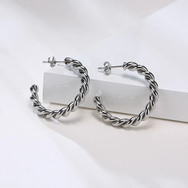 Pastry Hoop Earrings