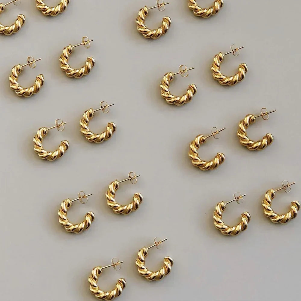 Pastry Hoop Earrings