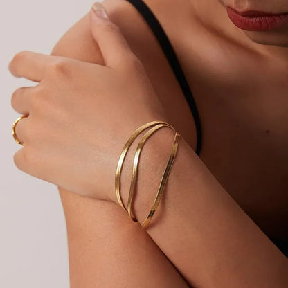 Angelica Herringbone Bracelet