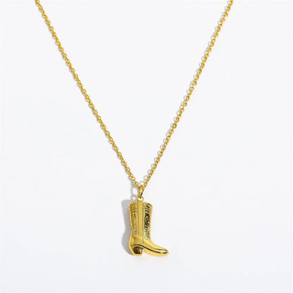 Jessie Cowgirl Boot Pendant