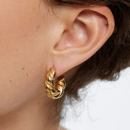 Pastry Hoop Earrings