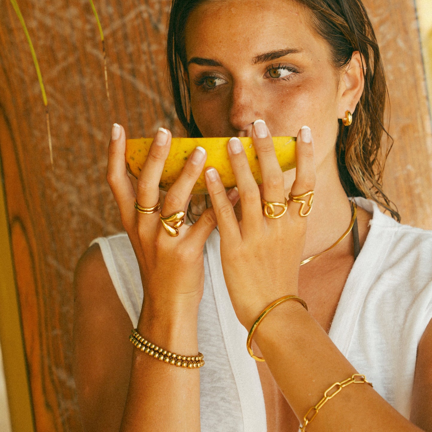 Tulum Chunky Paper Clip Bracelet