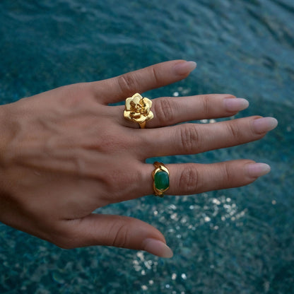 Pua Kala Floral Ring