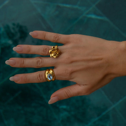 Pua Kala Floral Ring