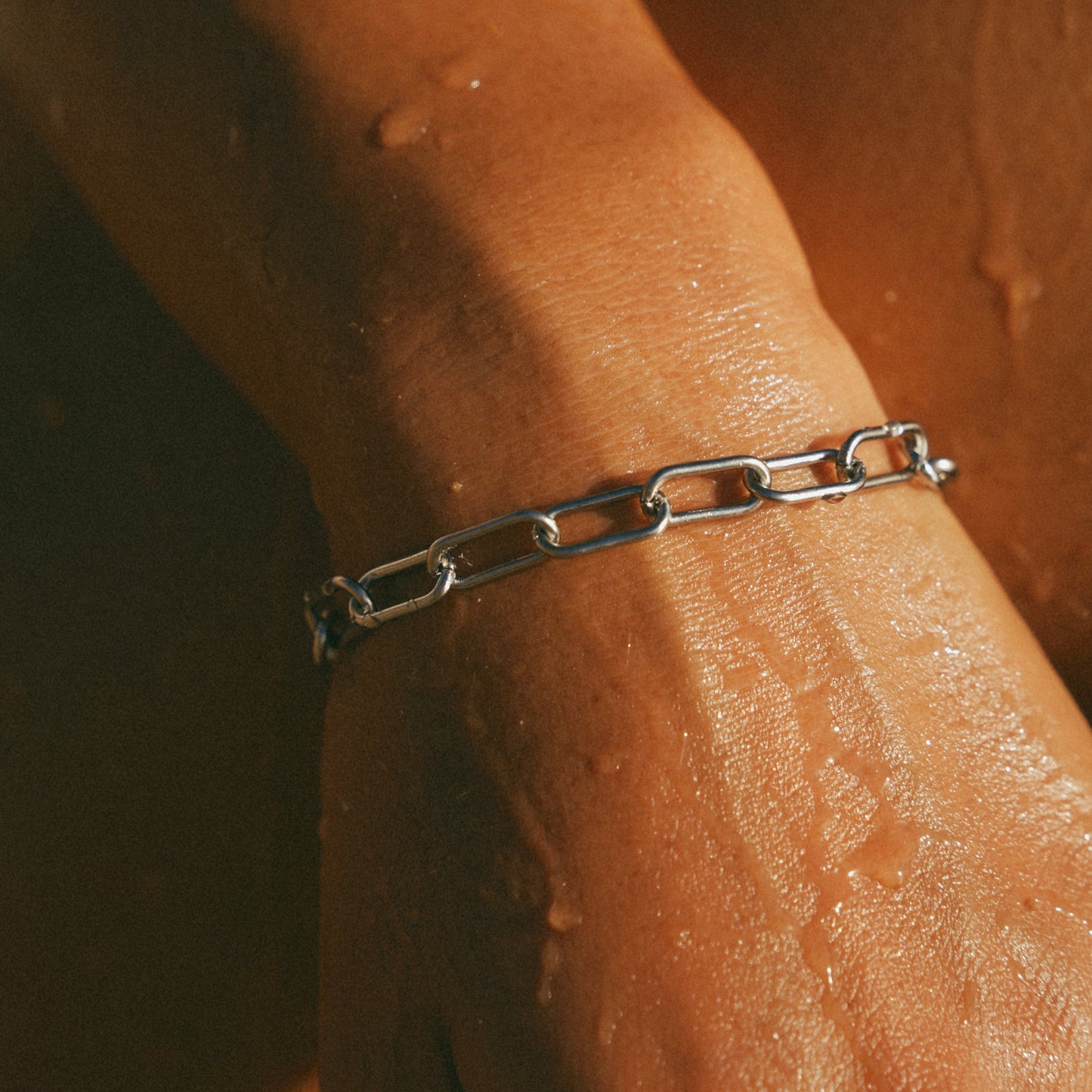 Tulum Chunky Paper Clip Bracelet