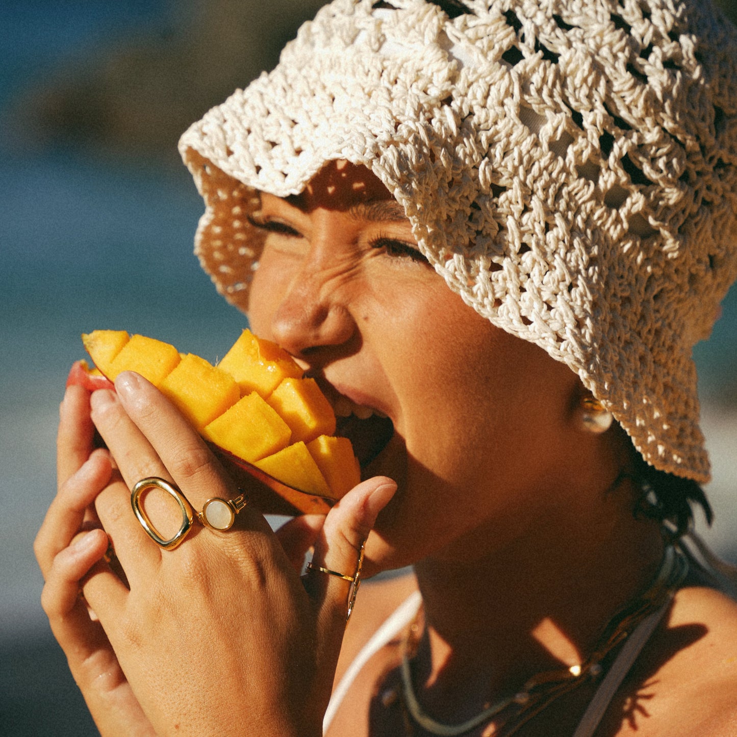 Kai Mother of Pearl Ring