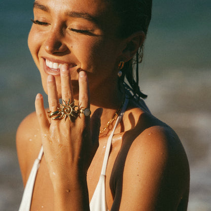 Kai Mother of Pearl Ring